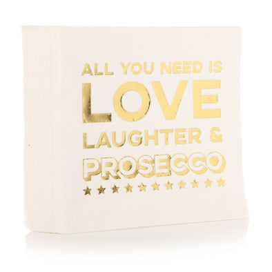 Shruti Pack of 20 Napkins  All You Need Is Love