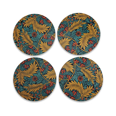 Coasters set of 4  (Ceramic) - William Morris (Larkspur)