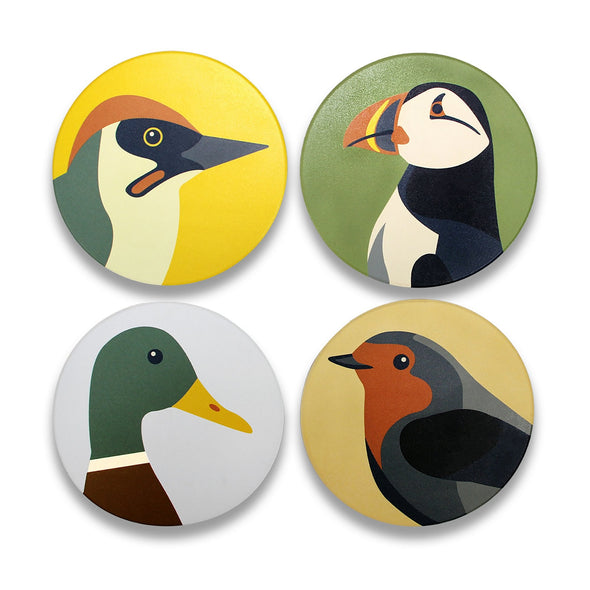 RSPB Set of 4 Coasters - Free as a Bird