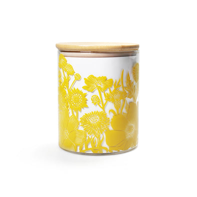 Storage Jar Glass (26 fl oz) - Kate Heiss (Mustard)