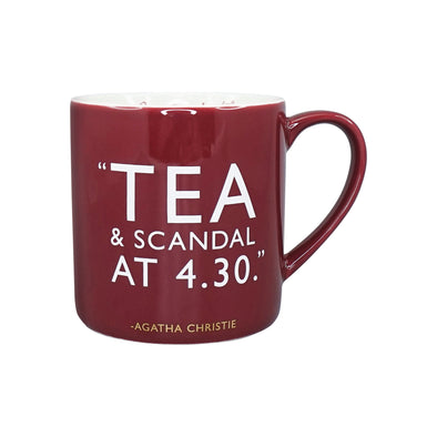 Mug Classic (11 fl oz) - Tea and Scandal (Agatha Christie)