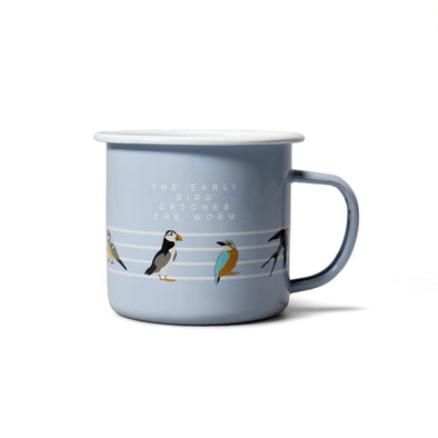 Mug Enamel - RSPB (Free as a Bird)