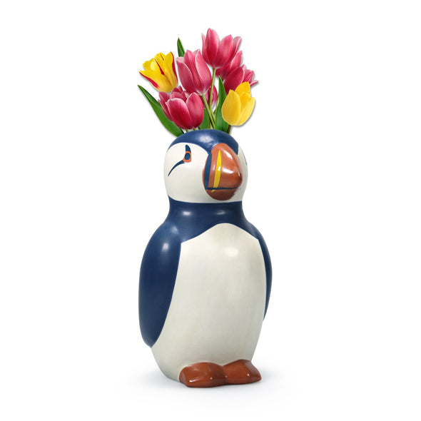 RSPB Puffin Table Vase - Free as a Bird