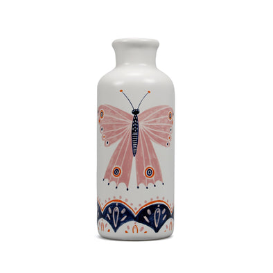 Vase (7.8"x2.9") - Bonbi Forest (Butterfly)